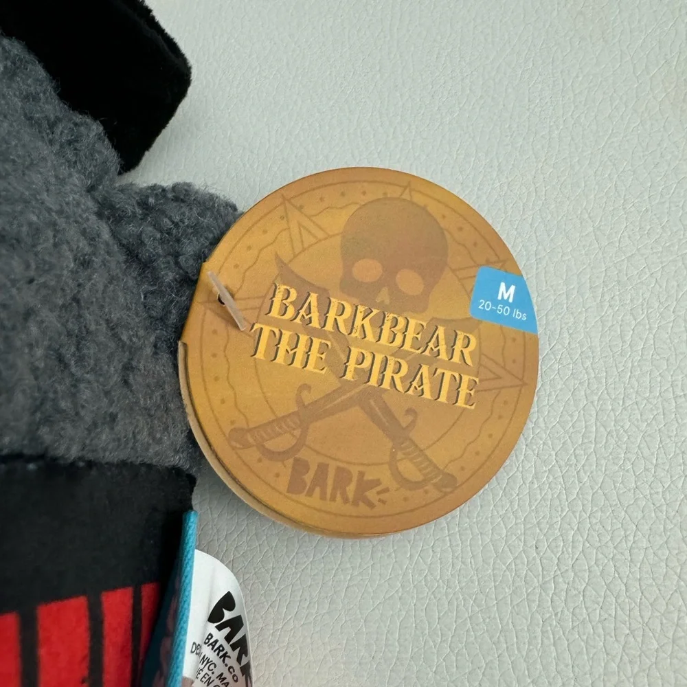 Bark Barkbear the Pirate 🏴‍☠️ dog toy
